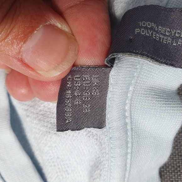 Sweaty Betty Sweatshirt Side Split Light Blue Small Oversize Relaxed - Picture 14 of 16